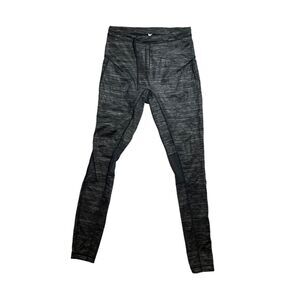 Lululemon Surge Tight Small 28" Long Dark Gray Heather Compression Pants